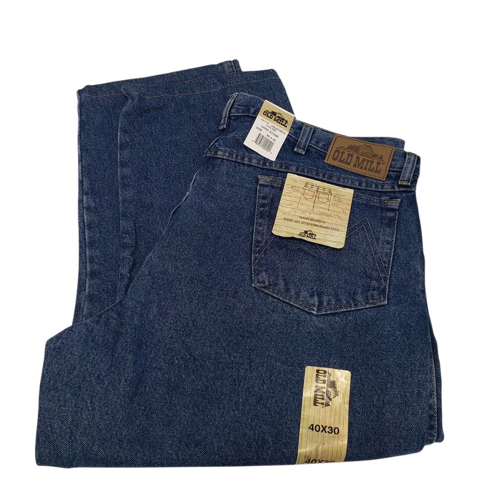 NEW Old Mill Men's Jeans 40 x 30